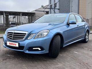 2009 Mercedes-Benz E-Класс 200 IV (W212, S212, C207), голубой, 1018858 рублей, вид 1