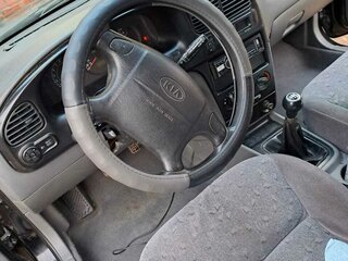 2006 Kia Spectra I Рестайлинг 2, чёрный, 420000 рублей, вид 2