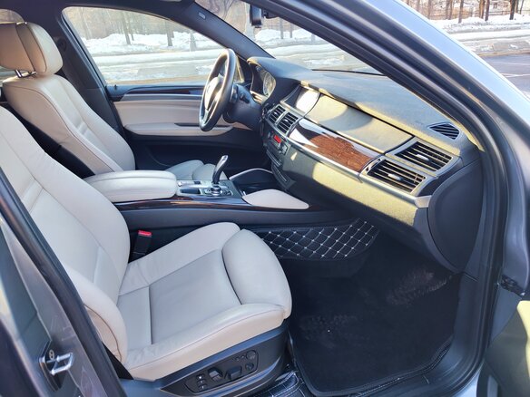 2012 BMW X6 30d I (E71), серый, 3200000 рублей - вид 13