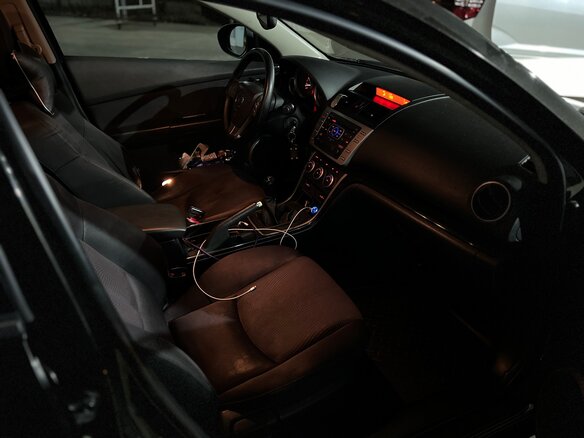 2008 Mazda 6 II (GH), чёрный, 980000 рублей - вид 19