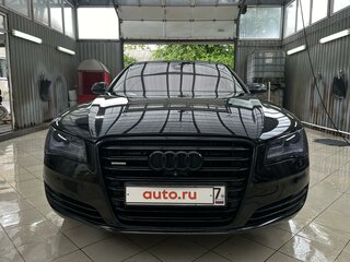 2012 Audi A8 Long III (D4), чёрный, 1350000 рублей, вид 3