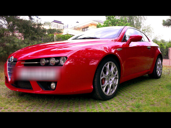 2008 Alfa Romeo Brera I, красный - вид 10