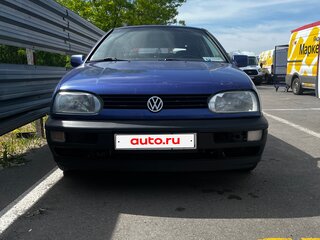 1993 Volkswagen Golf III, синий, 400000 рублей, вид 1