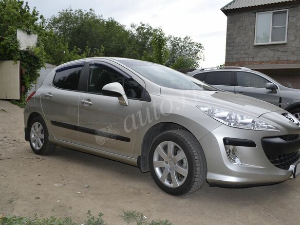 2009 Peugeot 308 I, золотистый - вид 2