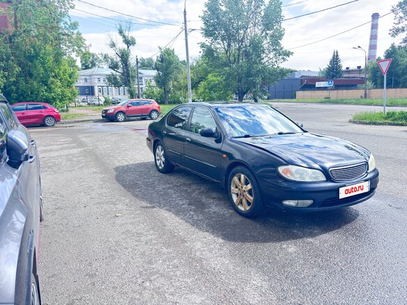 2004 Nissan Maxima V (A33), чёрный - вид 2