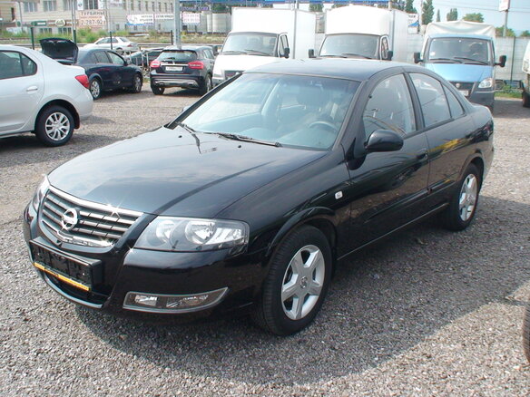 2012 Nissan Almera Classic I, чёрный - вид 2