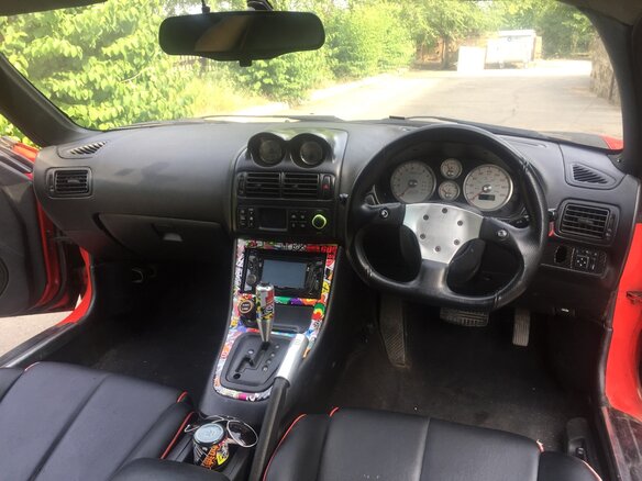 1995 Mitsubishi FTO I, красный - вид 6