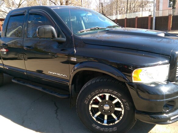 2006 Dodge RAM III (DR/DH), чёрный