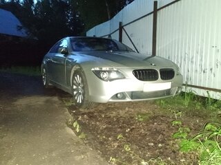 2006 BMW 6 серии 630i II (E63/E64), серебристый, 999999 рублей, вид 3