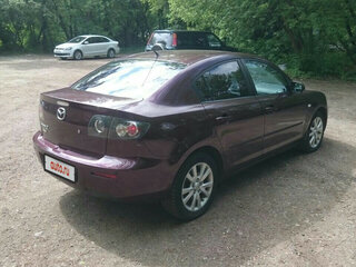 2006 Mazda 3 I (BK) Рестайлинг, фиолетовый, 630000 рублей, вид 3