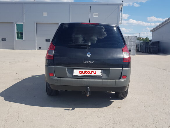 2008 Renault Scenic Grand II Рестайлинг, чёрный, 630000 рублей - вид 4