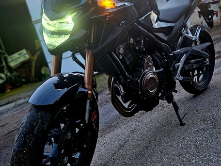 2022 Honda CB 500F, чёрный, 590000 рублей, вид 1