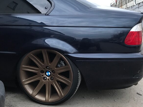 2000 BMW 3 серии 330i IV (E46), синий - вид 12
