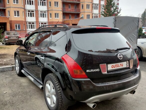 2006 Nissan Murano I (Z50), чёрный, 1500000 рублей - вид 3
