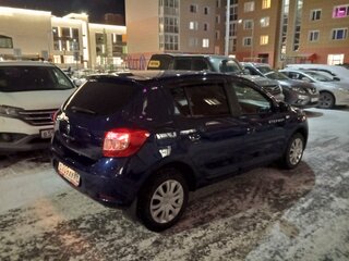 2017 Renault Sandero II, синий, 1100000 рублей, вид 4