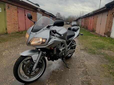 2003 Suzuki SV 650, серебристый, 300000 рублей, вид 2