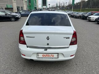 2012 Renault Logan I Рестайлинг, белый, 550000 рублей, вид 4
