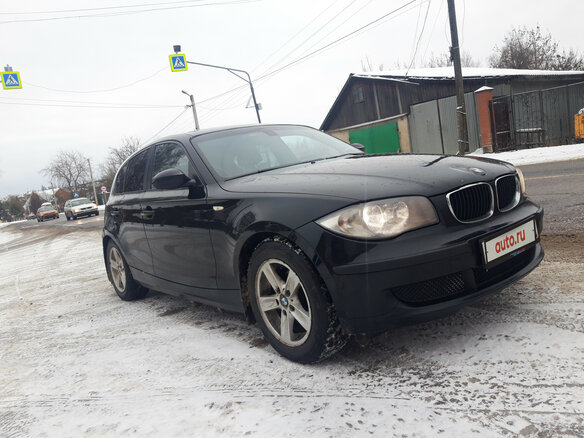 2008 BMW 1 серии 116i I (E81/E82/E87/E88) Рестайлинг, чёрный, 790000 рублей - вид 2