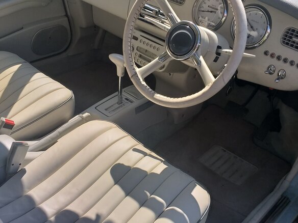 1991 Nissan Figaro, голубой, 3200000 рублей - вид 8