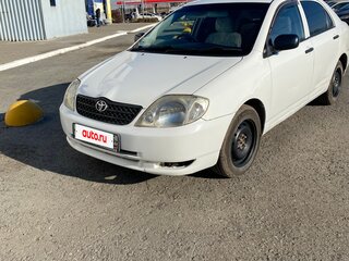 2002 Toyota Corolla IX (E120, E130), белый, 635000 рублей, вид 1