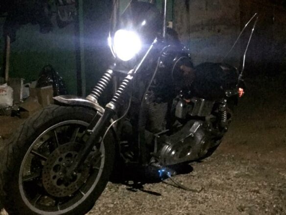 1996 Harley-Davidson Dyna Low Rider, чёрный - вид 7