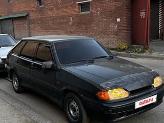 2008 Lada (ВАЗ) 2114, чёрный, 75000 рублей, вид 3