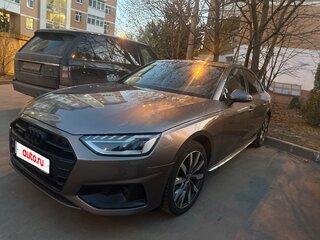2021 Audi A4 40 TFSI V (B9) Рестайлинг, серый, 3500000 рублей, вид 5