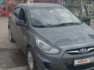 2013 Hyundai Solaris I, серый, 470000 рублей, вид 1