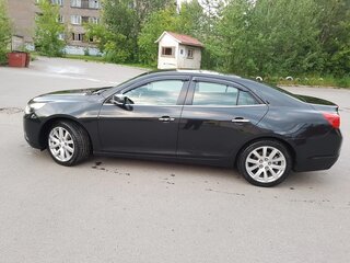 2012 Chevrolet Malibu VIII, чёрный, 1150000 рублей, вид 3