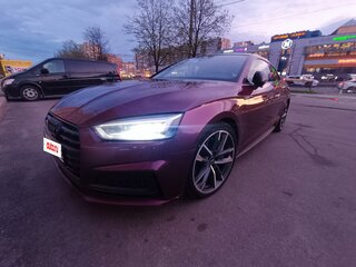2017 Audi A5 II (F5), пурпурный, 3390000 рублей, вид 2