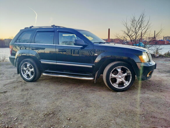 2008 Jeep Grand Cherokee III (WK), чёрный - вид 1
