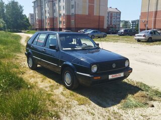 1989 Volkswagen Golf II, синий, 240000 рублей, вид 2