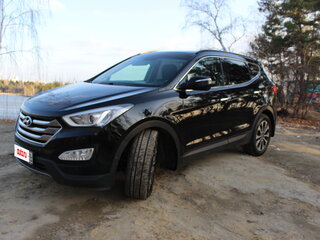 2012 Hyundai Santa Fe III, чёрный, 1840000 рублей, вид 2
