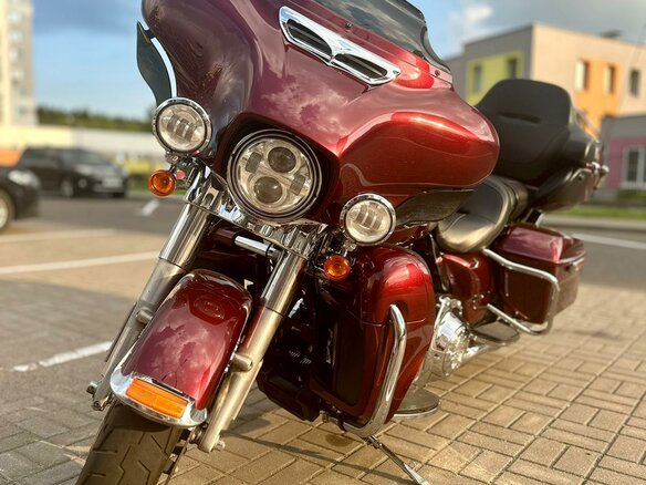 2015 Harley-Davidson Electra Glide, красный, 1180177 рублей - вид 15