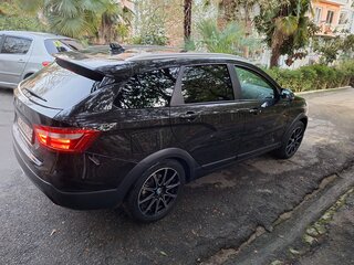 2018 Lada (ВАЗ) Vesta SW I, чёрный, 1300000 рублей, вид 4