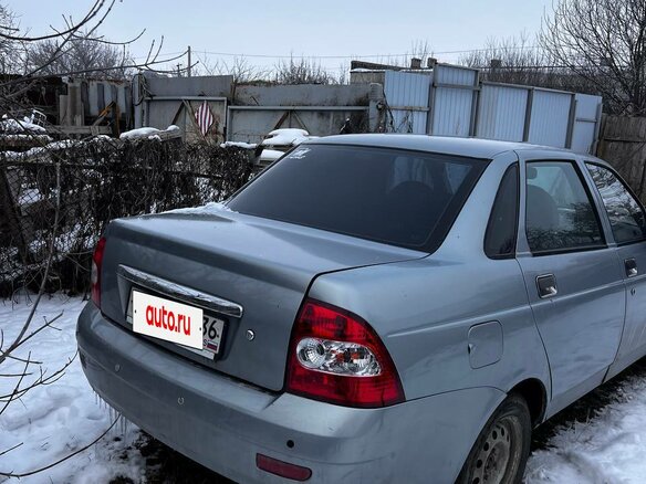 2007 Lada (ВАЗ) Priora I, серый, 280000 рублей - вид 2