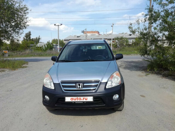 2004 Honda CR-V II Рестайлинг, серебристый, 900000 рублей - вид 1