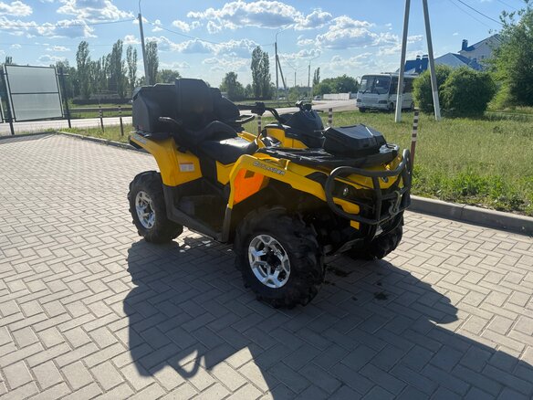 2014 BRP Can-Am Outlander MAX 500, жёлтый, 905000 рублей - вид 5