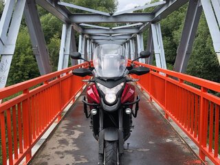 2015 Honda VFR 1200X (Crosstourer), красный, 1150000 рублей, вид 4