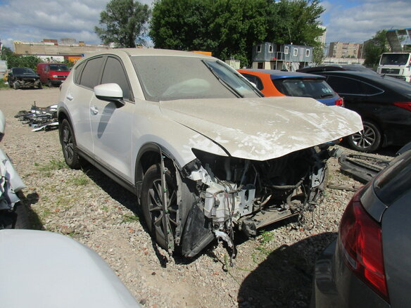 2017 Mazda CX-5 II, белый - вид 3
