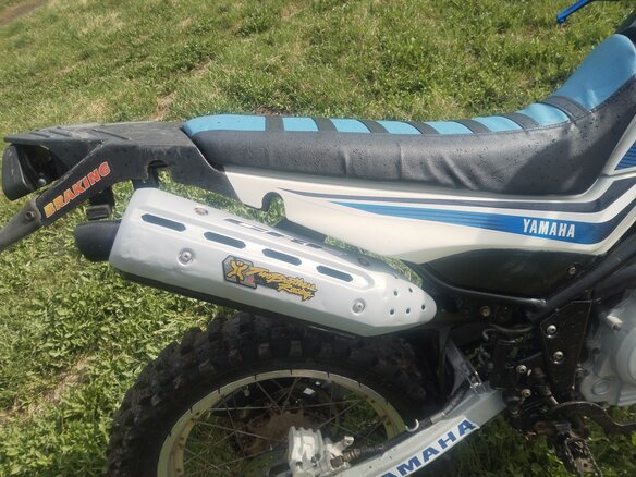 2005 Yamaha XT250 Serow, белый, 230000 рублей - вид 11