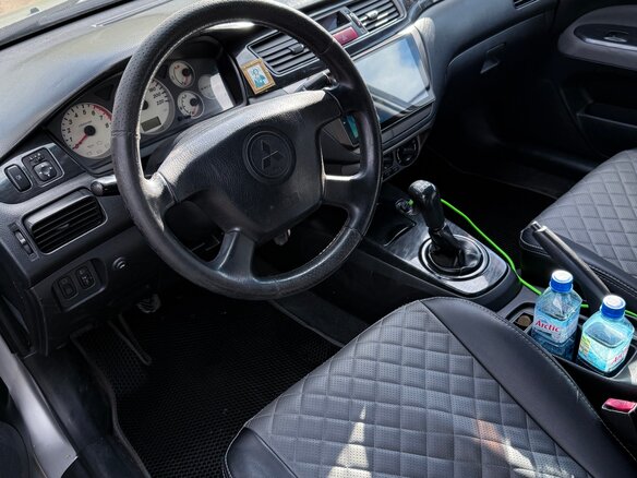 2003 Mitsubishi Lancer IX, серый, 150000 рублей - вид 5