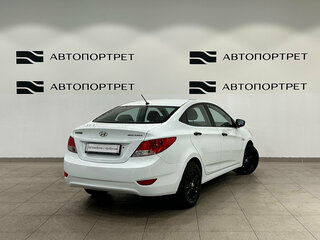 2012 Hyundai Solaris I, белый, 599000 рублей, вид 5