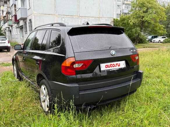 2005 BMW X3 25i I (E83), чёрный - вид 4