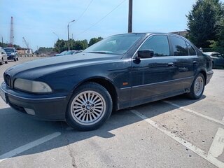 2000 BMW 5 серии 523i IV (E39), чёрный, 390000 рублей, вид 1