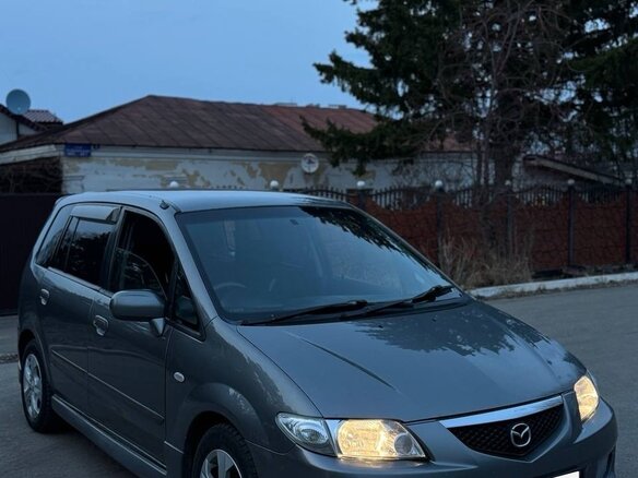 2003 Mazda Premacy I (CP), серый - вид 2