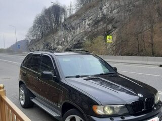 2002 BMW X5 4.6is I (E53), чёрный, 1500000 рублей, вид 1