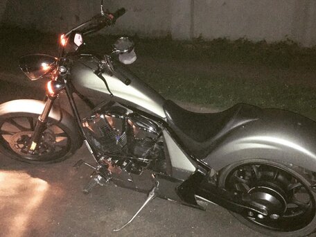 2015 Honda VT 1300CX Fury, серый, 640630 рублей, вид 4