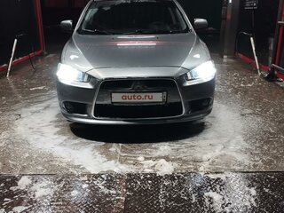 2012 Mitsubishi Lancer X Рестайлинг, серый, 890000 рублей, вид 4