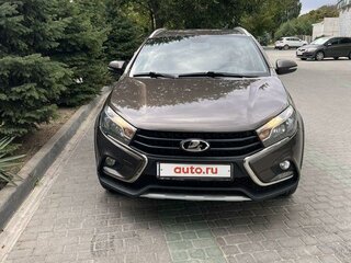 2020 Lada (ВАЗ) Vesta SW Cross I, коричневый, 1500000 рублей, вид 3